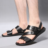 Men’s Barefoot Style Sandals – Casual Buckle Design